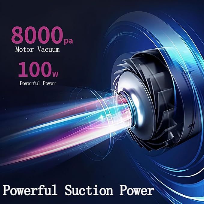 UV-C bed vacuum cleaner removing dust mites from mattress