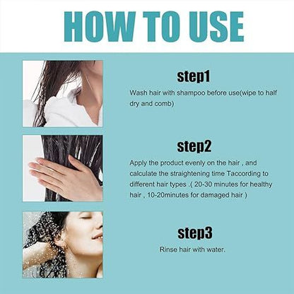 Protein Correcting Hair Straightening Cream Silk & Gloss