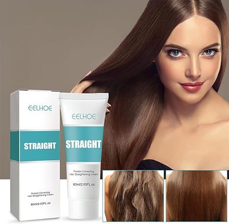Protein Correcting Hair Straightening Cream Silk & Gloss