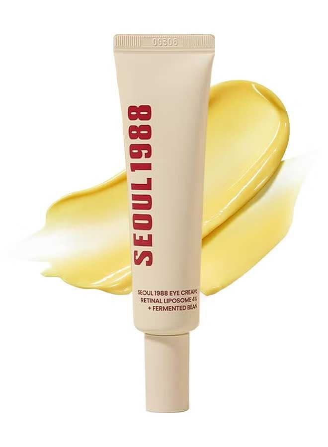 K-Beauty eye cream with fermented bean extract