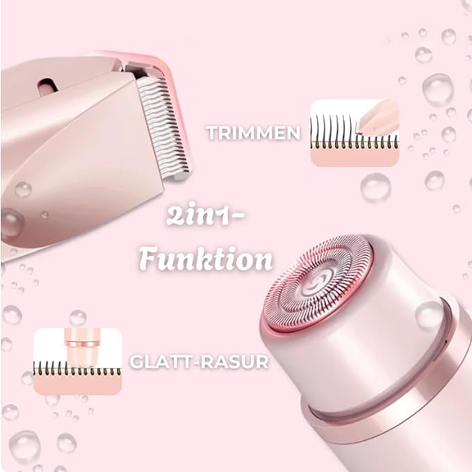 Vamaro SilkySplash waterproof women shaver USB C