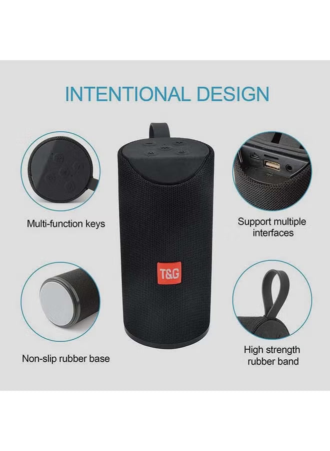 Portable wireless mini Bluetooth speaker with USB/TF and FM radio
