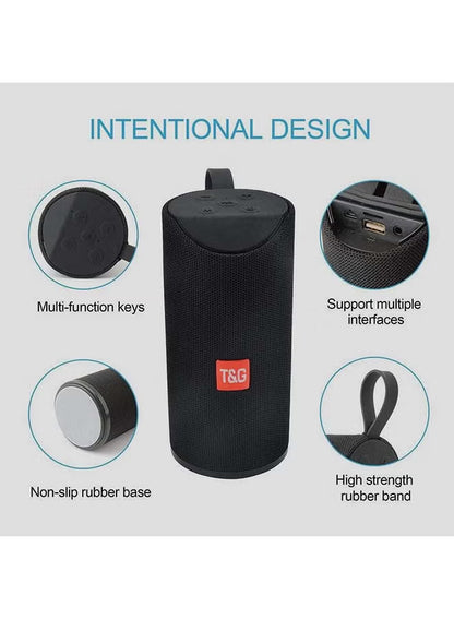 Portable wireless mini Bluetooth speaker with USB/TF and FM radio