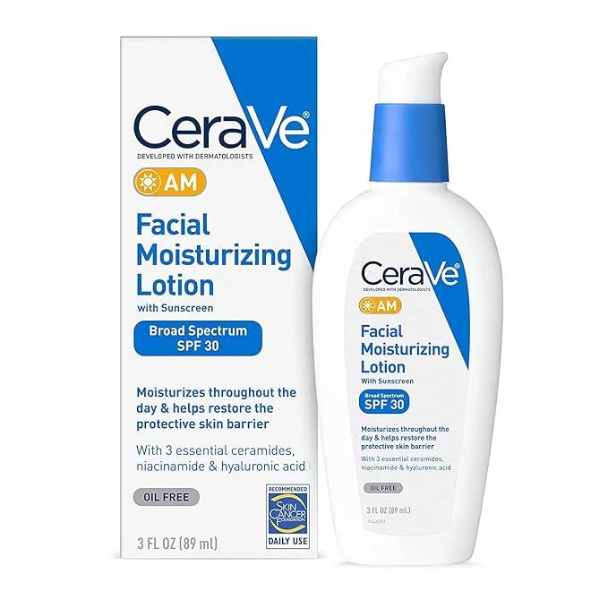 CeraVe AM Facial Moisturizing Lotion SPF 30 – 89ml