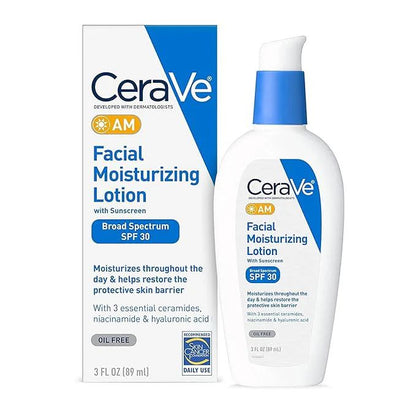 CeraVe AM Facial Moisturizing Lotion SPF 30 – 89ml