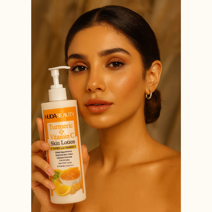 Huda Beauty Turmeric + Vitamin C Body Lotion