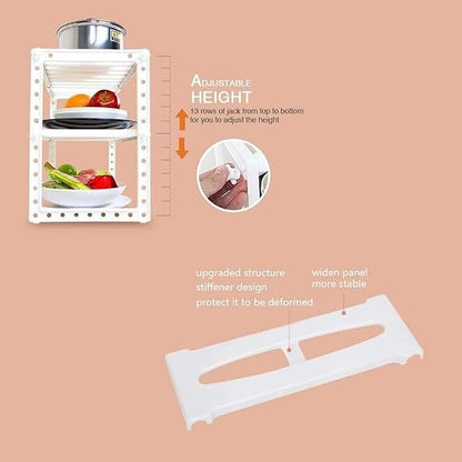 Expandable Under Sink Storage 2 Tiers