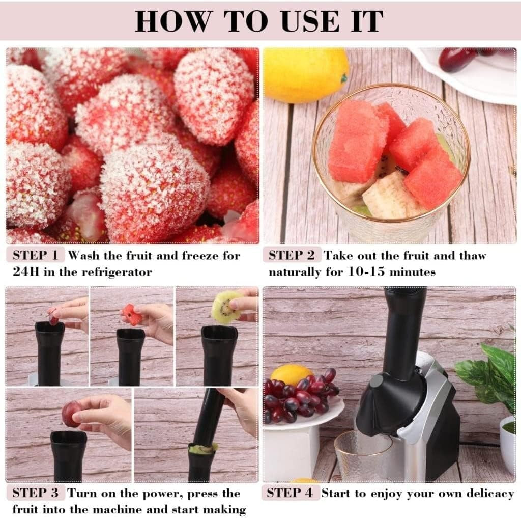 Frozen Fruit Ice Cream Maker
