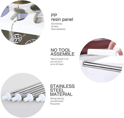 Expandable Under Sink Storage 2 Tiers