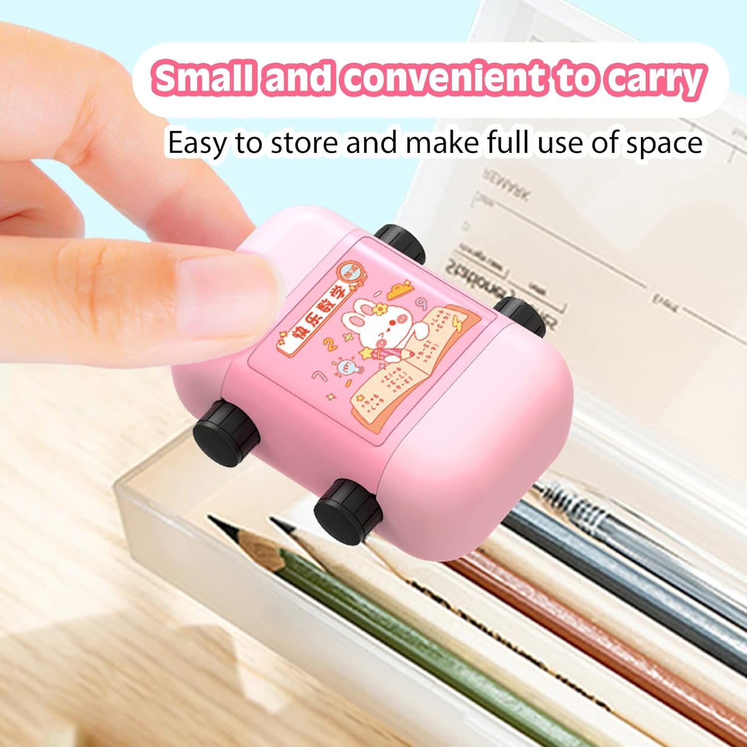 Reusable Math Roller Stamp