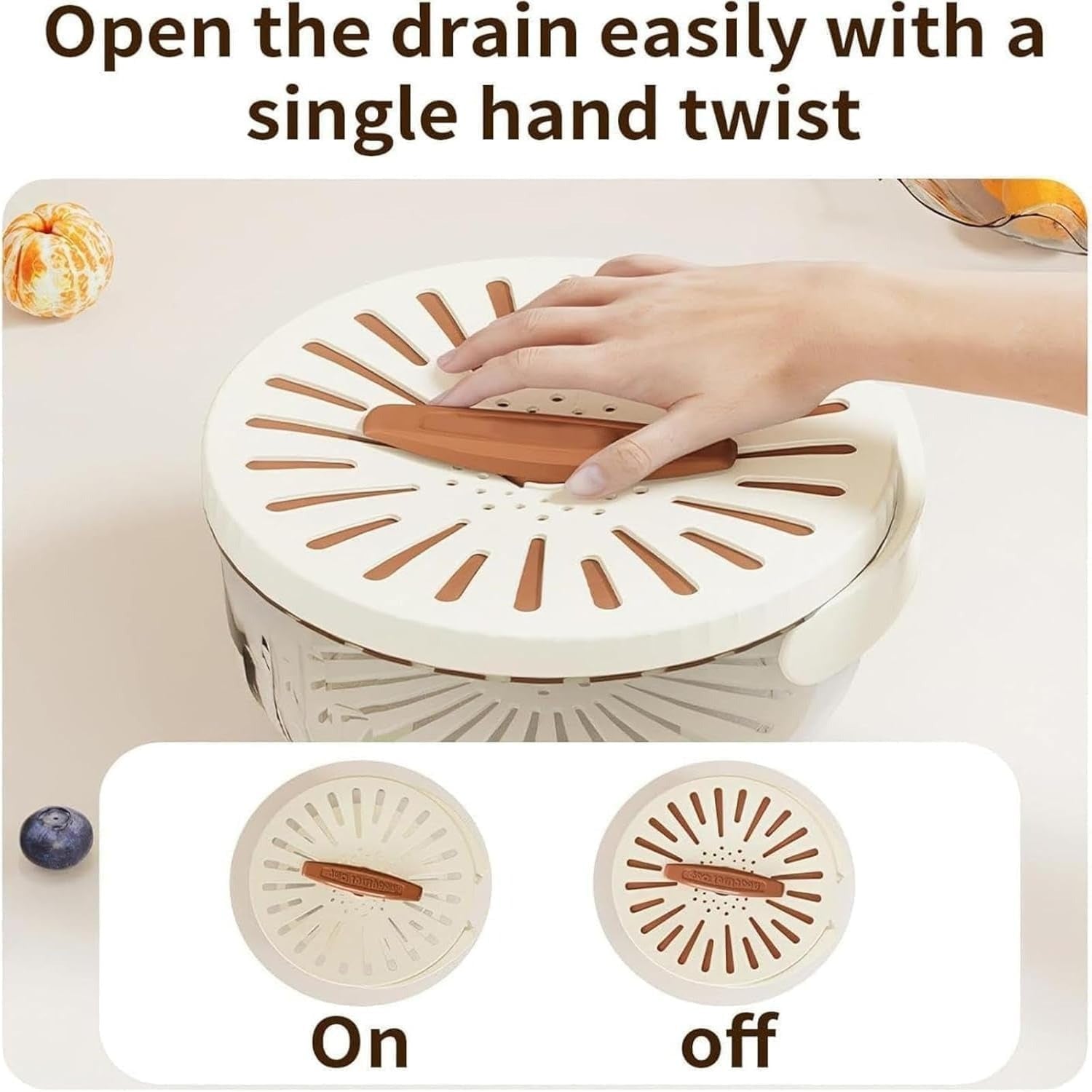 2 In 1 Drainer And Strainer Bowl