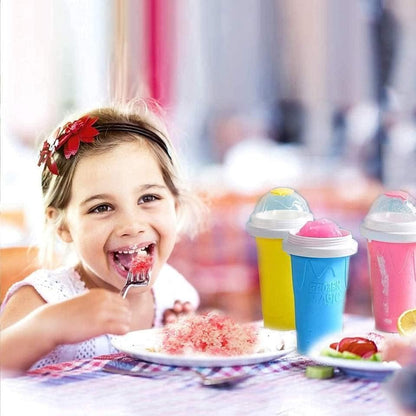 Frozen Magic Slushy Maker Squeeze Cup
